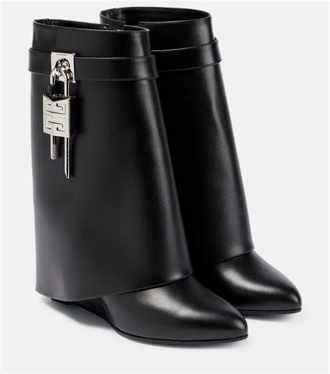 givenchy black and white ankle boots|shark boots pick up today.